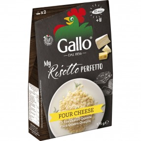 GALLO Risotto a los cuatro quesos envase 175 grs